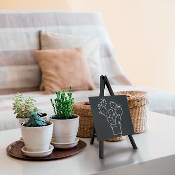 Easel Chalk Board "Mini"
