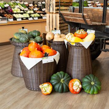 Produce Basket Display "Jungle"