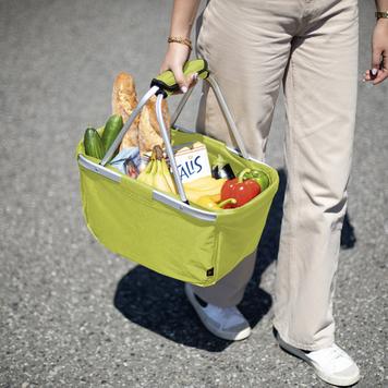 Shopper „BASKET” - faltbarer Einkaufskorb aus Stoff
