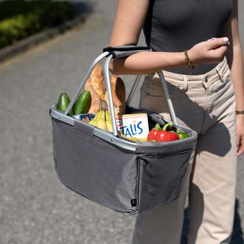 Shopper „BASKET” - faltbarer Einkaufskorb aus Stoff