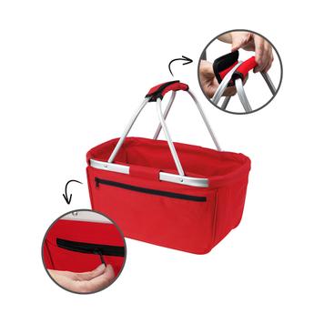Shopper „BASKET” - faltbarer Einkaufskorb aus Stoff