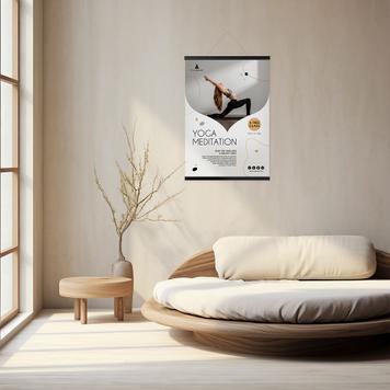 Poster Clamp "Madeira" made of Wood