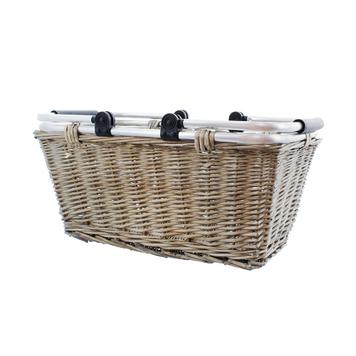 Grocery Basket "Shopping" in willow, plaited