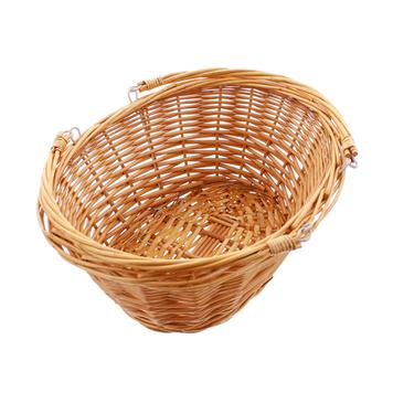 Solid Willow Shopping Basket "Nature"