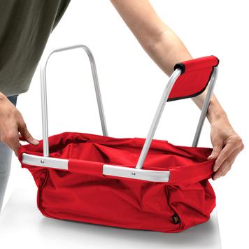 Shopper „BASKET” - faltbarer Einkaufskorb aus Stoff