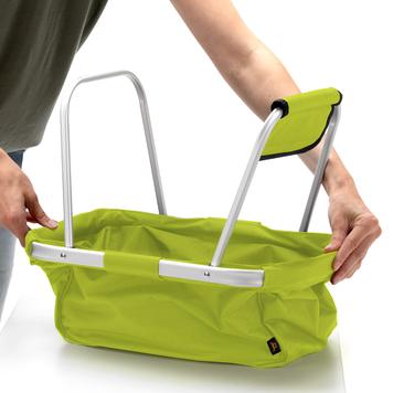 Shopper „BASKET” - faltbarer Einkaufskorb aus Stoff