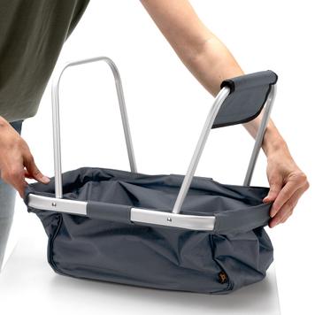 Shopper „BASKET” - faltbarer Einkaufskorb aus Stoff