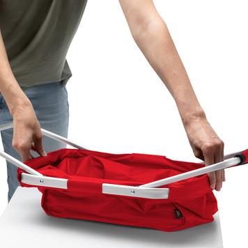 Shopper „BASKET” - faltbarer Einkaufskorb aus Stoff