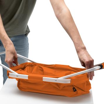 Shopper „BASKET” - faltbarer Einkaufskorb aus Stoff