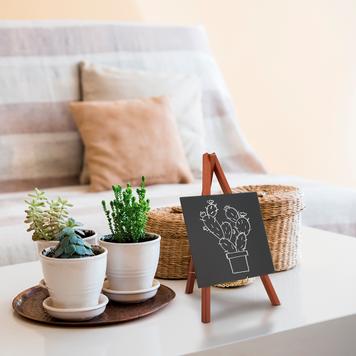 Easel Chalk Board "Mini"
