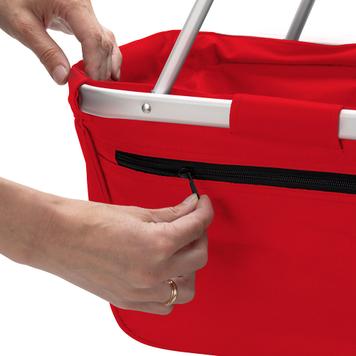 Shopper „BASKET” - faltbarer Einkaufskorb aus Stoff