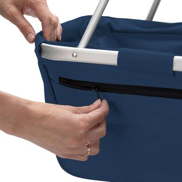 Shopper „BASKET” - faltbarer Einkaufskorb aus Stoff