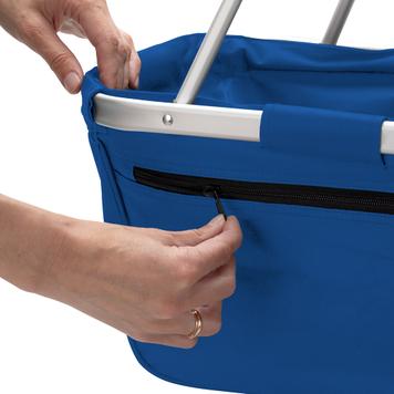 Shopper „BASKET” - faltbarer Einkaufskorb aus Stoff