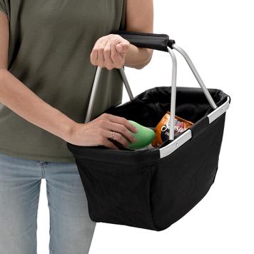 Shopper „BASKET” - faltbarer Einkaufskorb aus Stoff