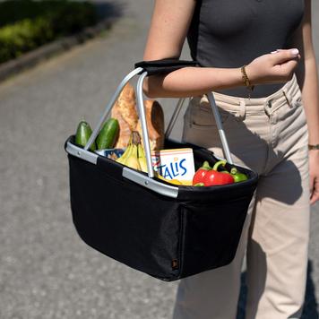 Shopper „BASKET” - faltbarer Einkaufskorb aus Stoff