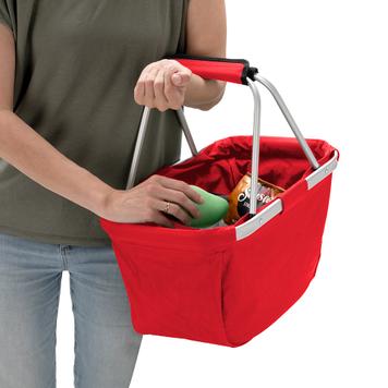 Shopper „BASKET” - faltbarer Einkaufskorb aus Stoff