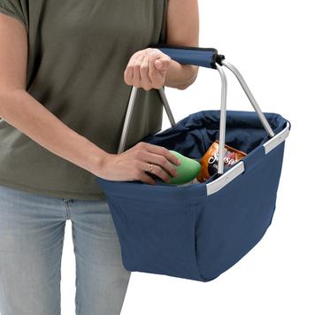 Shopper „BASKET” - faltbarer Einkaufskorb aus Stoff