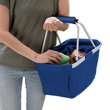 Shopper „BASKET” - faltbarer Einkaufskorb aus Stoff
