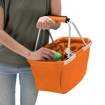Shopper „BASKET” - faltbarer Einkaufskorb aus Stoff